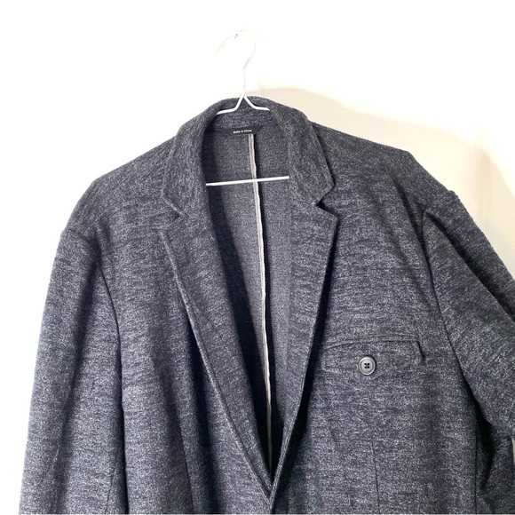 Robert Barakett Dark Grey Wool Blend Blazer - Picture 2 of 12